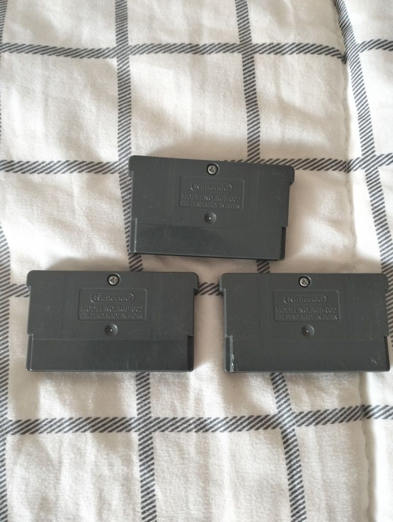 Conjunto de jogos GBA advance