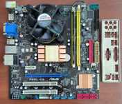 MB Asus P5QL-CM + CPU E6500 + RAM 1 GB