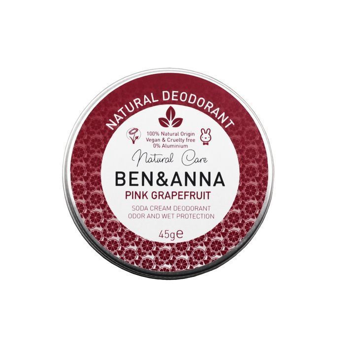 Naturalny Dezodorant BenAnna Pink Grapefruit 45g - Dezodorant w Kremie