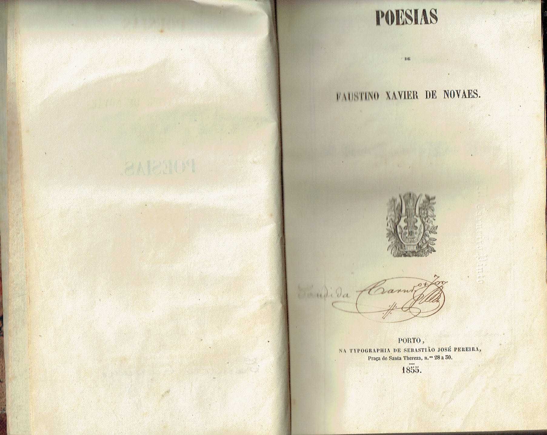 7401 - Literatura - Livros de Faustino Xavier de Novaes