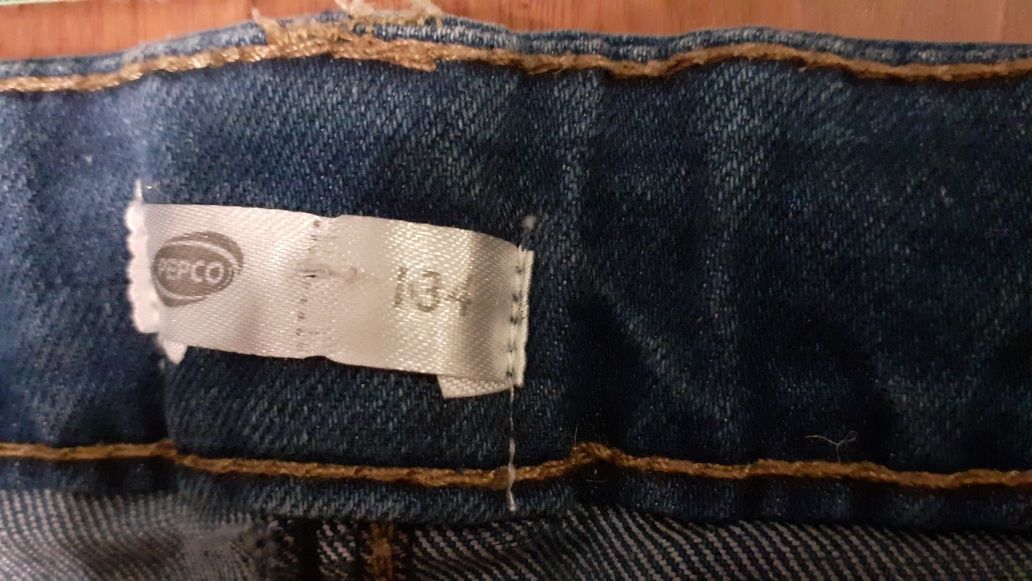 Spodnie dżinsy dzieciece, 134 cm