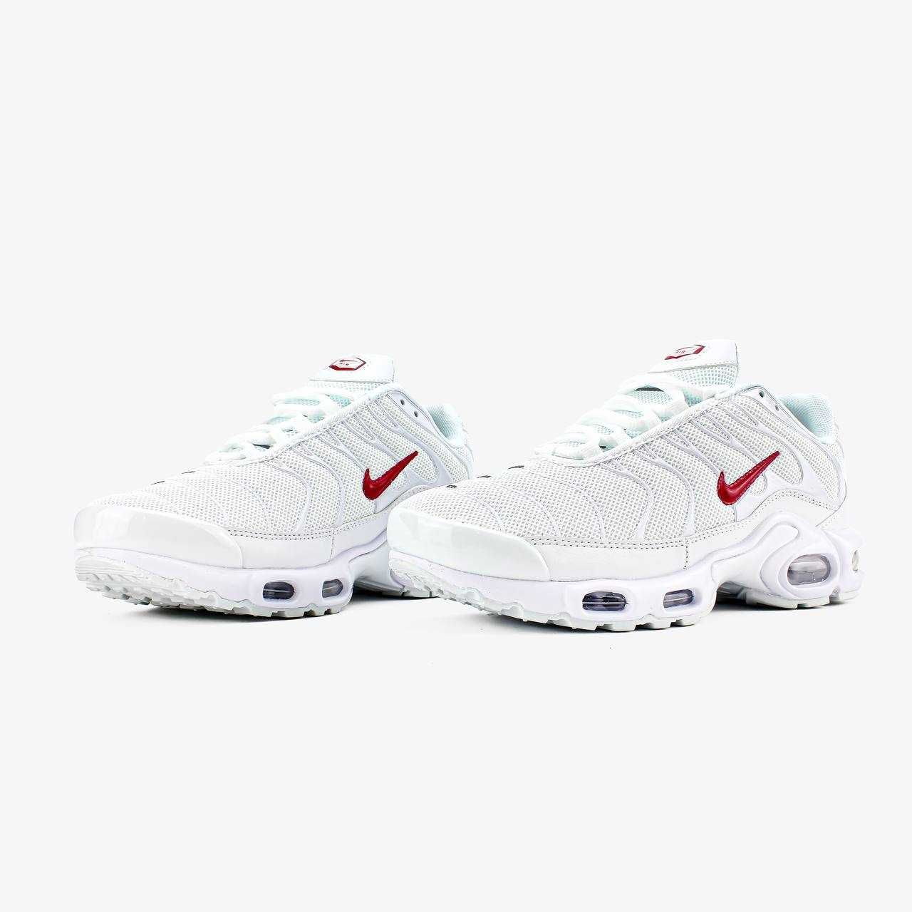 Nike Air Max Tn White/Red кроссовки мужские nike tn (найк тн)