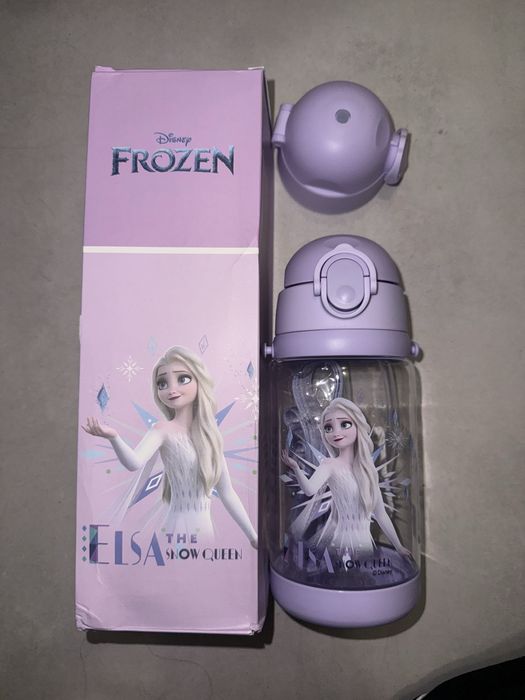 Bidon butelka na wode elza kraina lodu elsa ze smyczka nowa