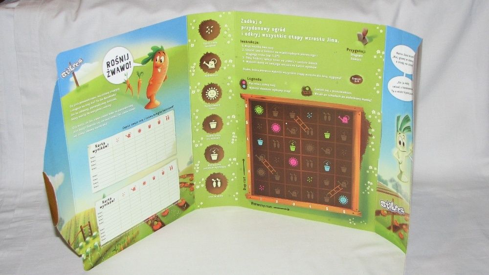 Komplet 24 Stikeez + pudełko 2 WARZYWA OWOCE