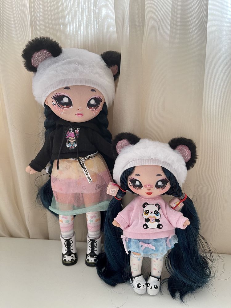 На на на сюрприз ,Na Na Na Surprise Family Soft Doll Set Panda Family