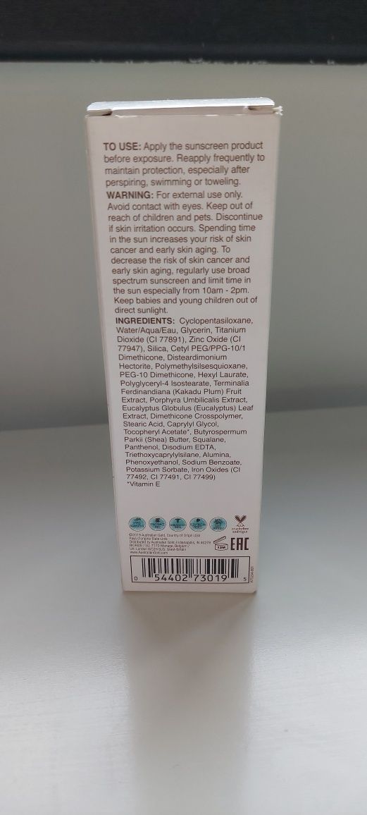 Australian Gold botanical filtr spf 50 krem bb medium