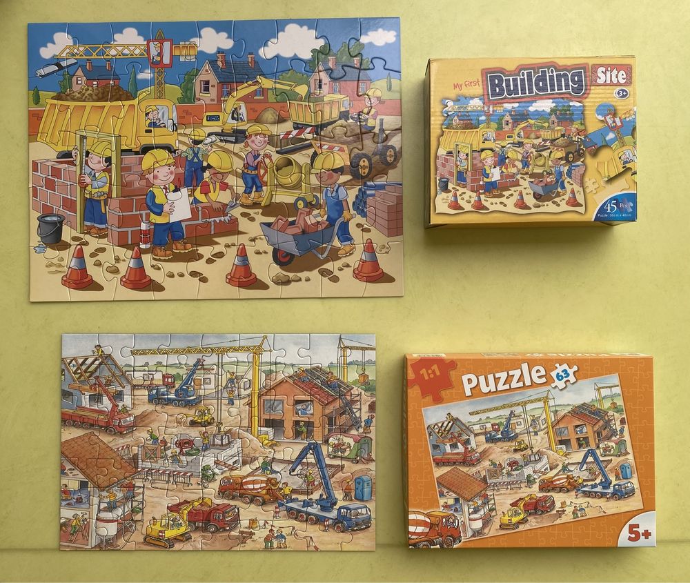 Puzzle motivo obras