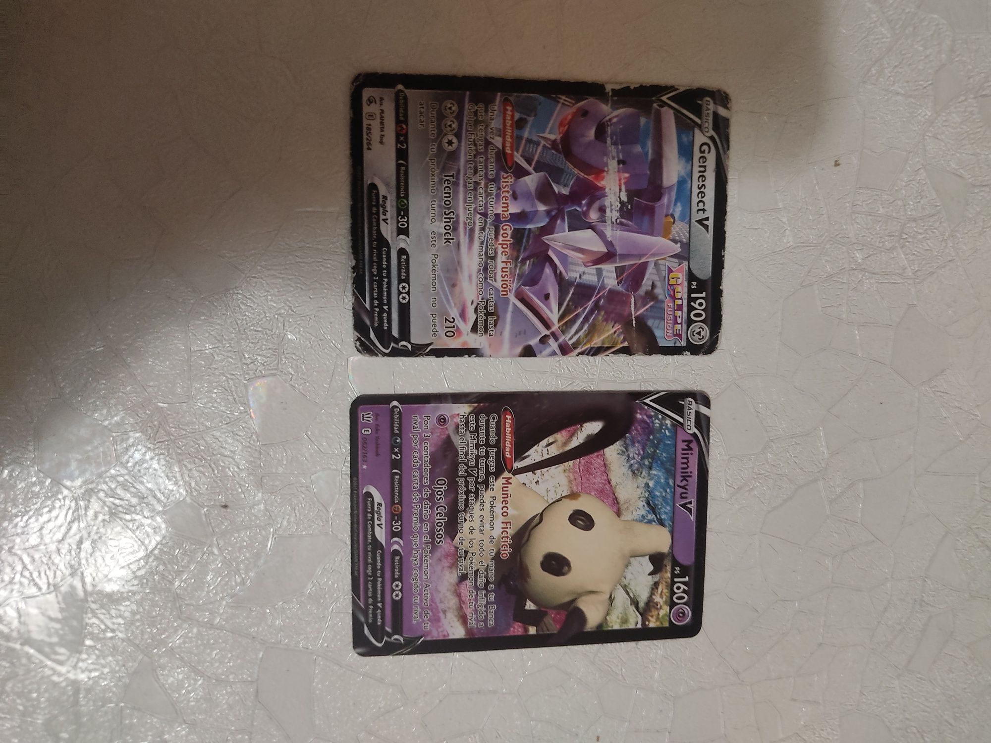 cartas pokemon Genesect V Mikikyu V