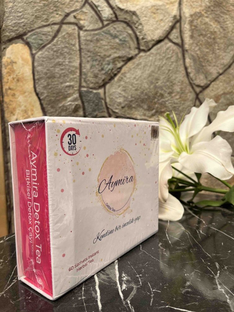 Detox tea AYMIRA- 60 пакетиків , безпечне схуднення .