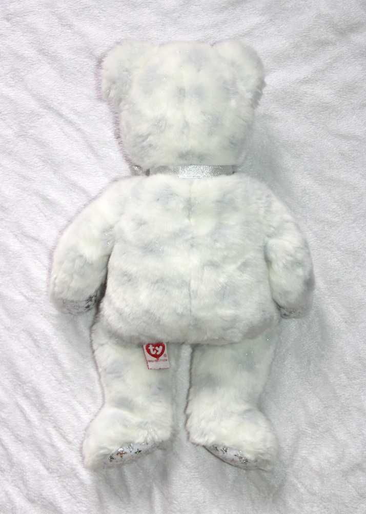 Ty Beanie Buddy The Beginning Bear Babies Baby 2000 miś biały teddy