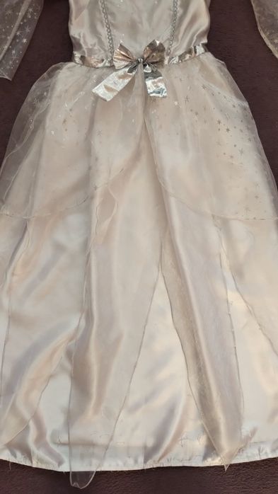 Strój księżniczki aniołka na bal przebierańców roz. 134