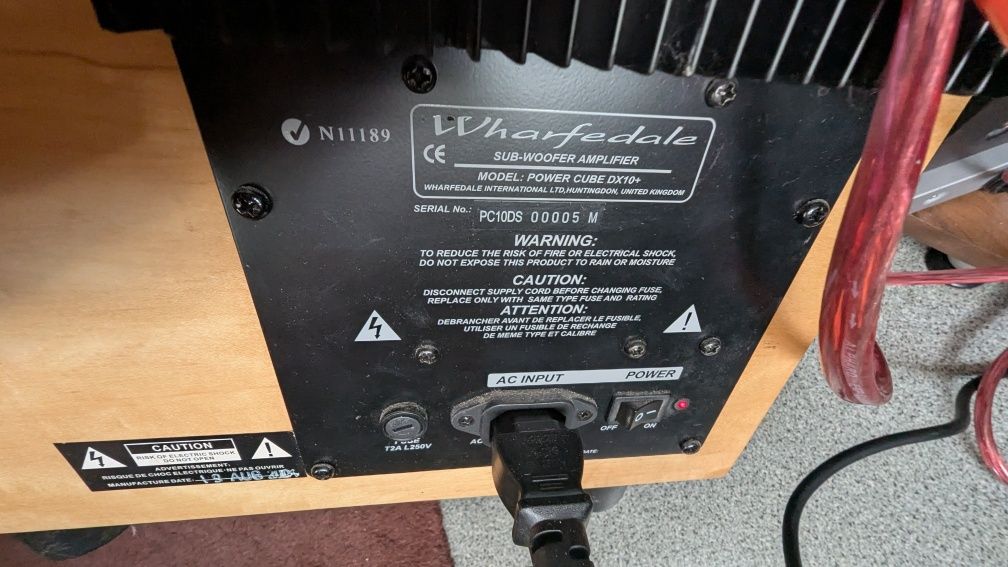 Subwoofer Whartedale Power Cube DX 10 +