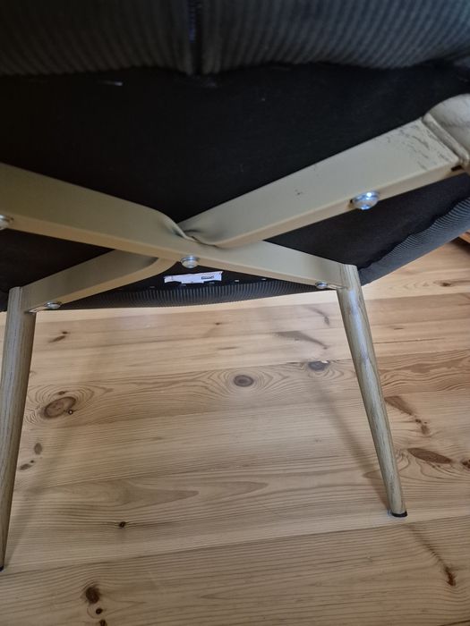 Продам крісло Jysk вельвeт, дуб