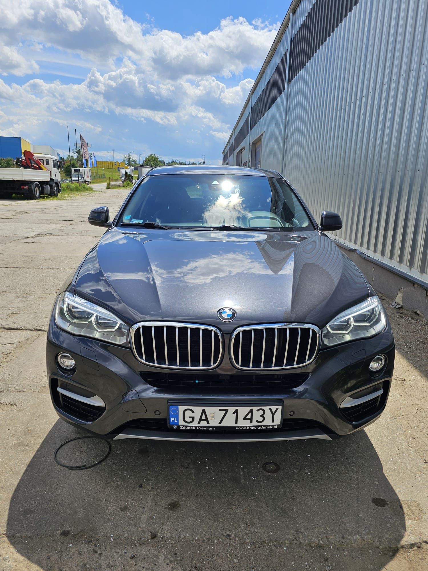 BMW X6 F16 2016r. SUV 313Koni xDrive 230kW Salon Polska