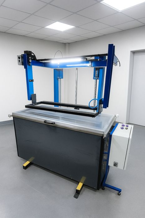 Tester szczelności głowic bloków silników spalinowych