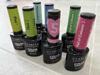 Lakiery UV/LED Claresa 3zl za szt.