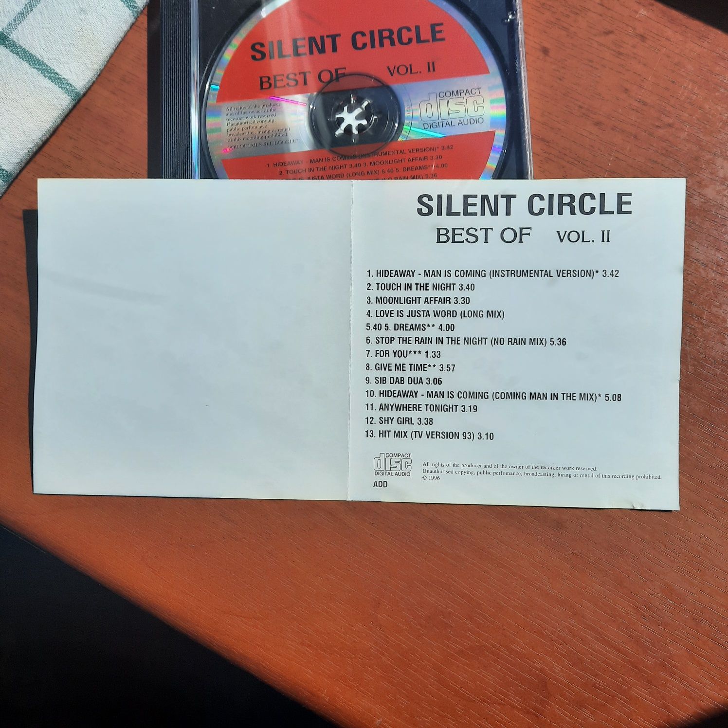 Silent Circle- Best Of vol II