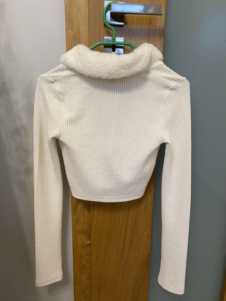 Bluzka damska swetr sweterek dla dziewczyny z długim rekawem XXS