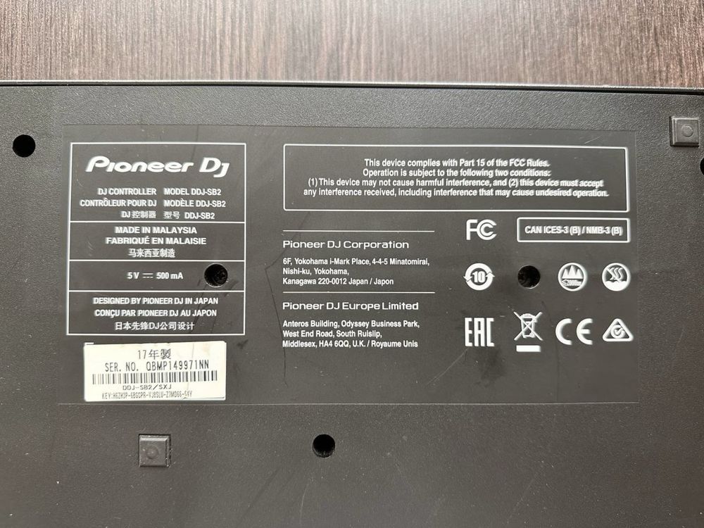 dj controller ddj sb2
