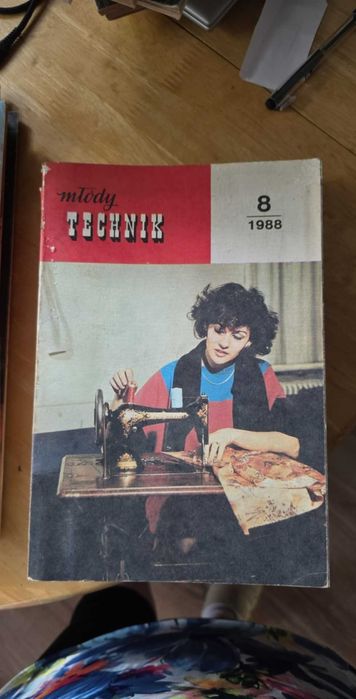 młody technik czasopismo 8/1988