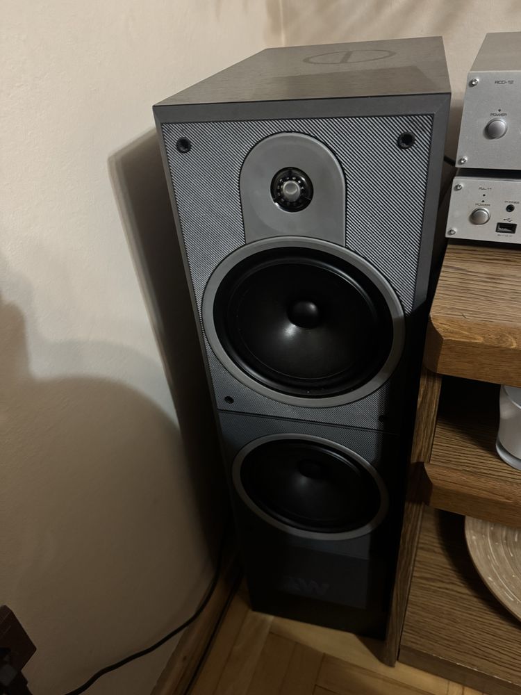 Komplet Rotel RA-11 RCD-12 kolumny B&W