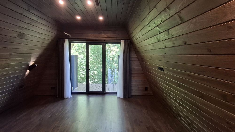 Еко-дім A-FRAME в Бучі - авторський проект з дизайнерським ремонтом!