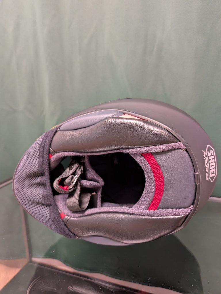 Kask motocyklowy Shoei NXR2 rozmiar M kolor czarny mat Pinlock