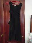 Vestido Preto plissado