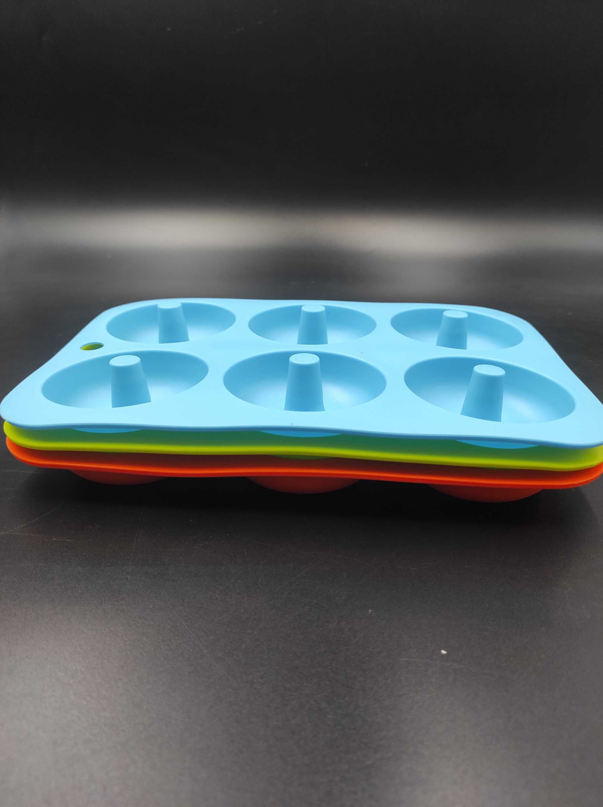 Silikonowa forma donut - 3 foremki