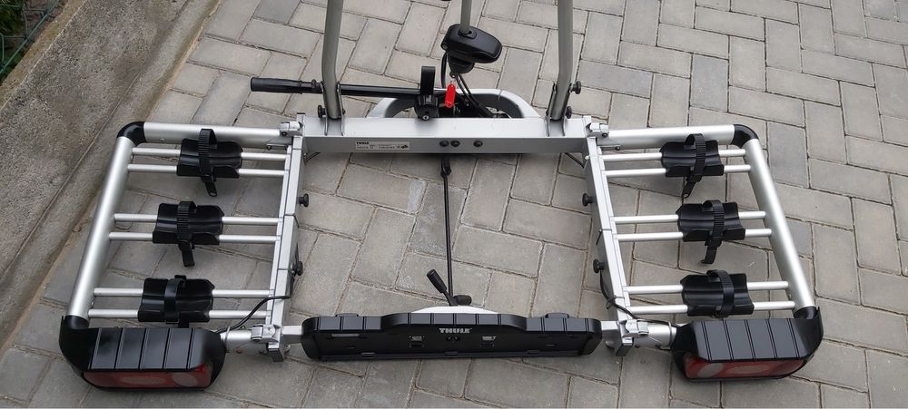 Bagaznik rowerowy na hak na 3 rowery Thule Euroclassic Pro 903 skladan