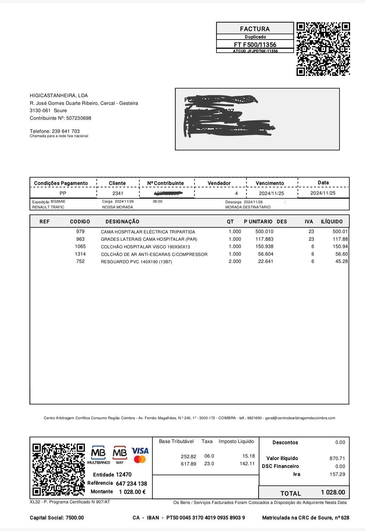 Cama articulada ainda com 15 meses garantia e 5 de uso.