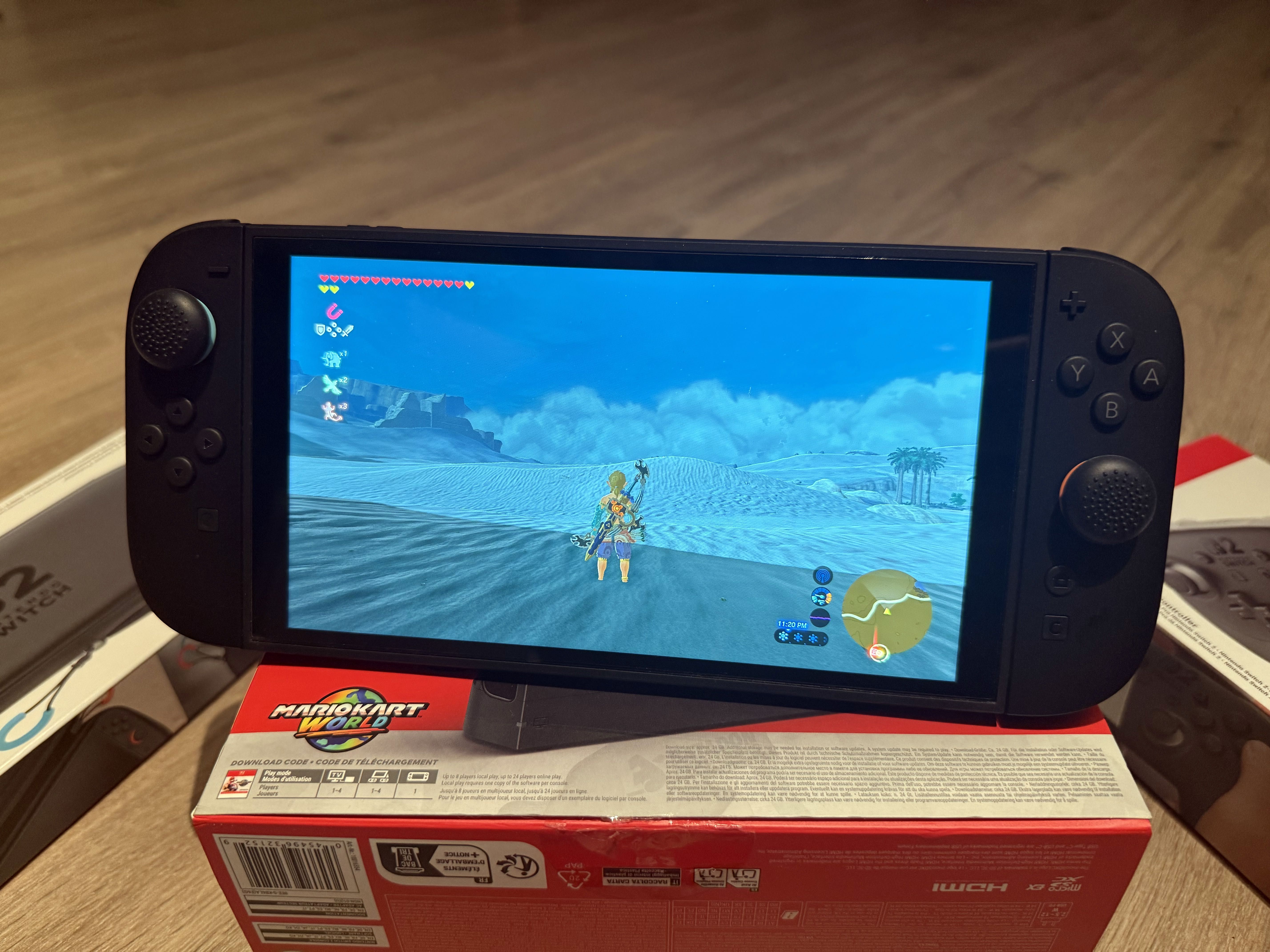 Nintendo Switch 2 + Comando Pro 2 + 3 jogos