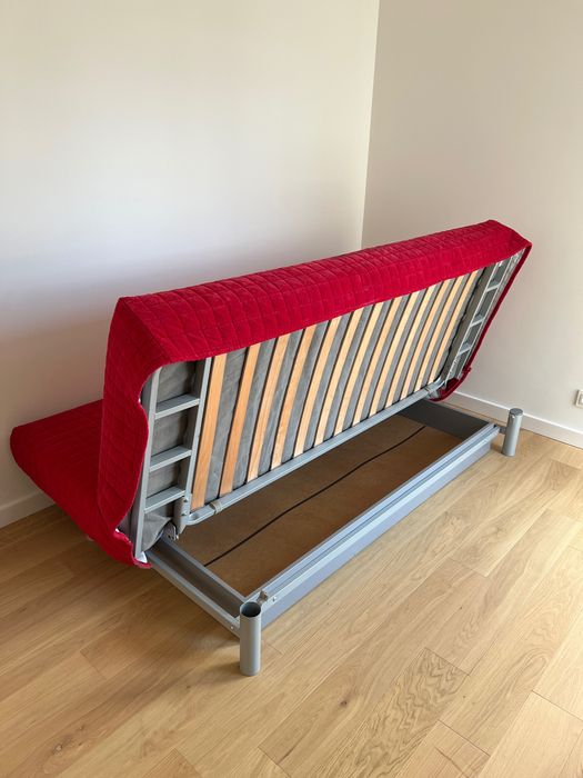IKEA Kanapa BEDDINGE 140x200 Rozkładana! Skrzynia! Nowy Pokrowiec