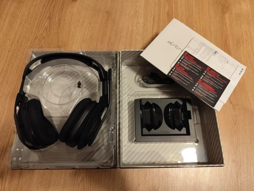 Logitech Astro A50 playstation 4 ps4 pc mac sluchawki gaimingowe