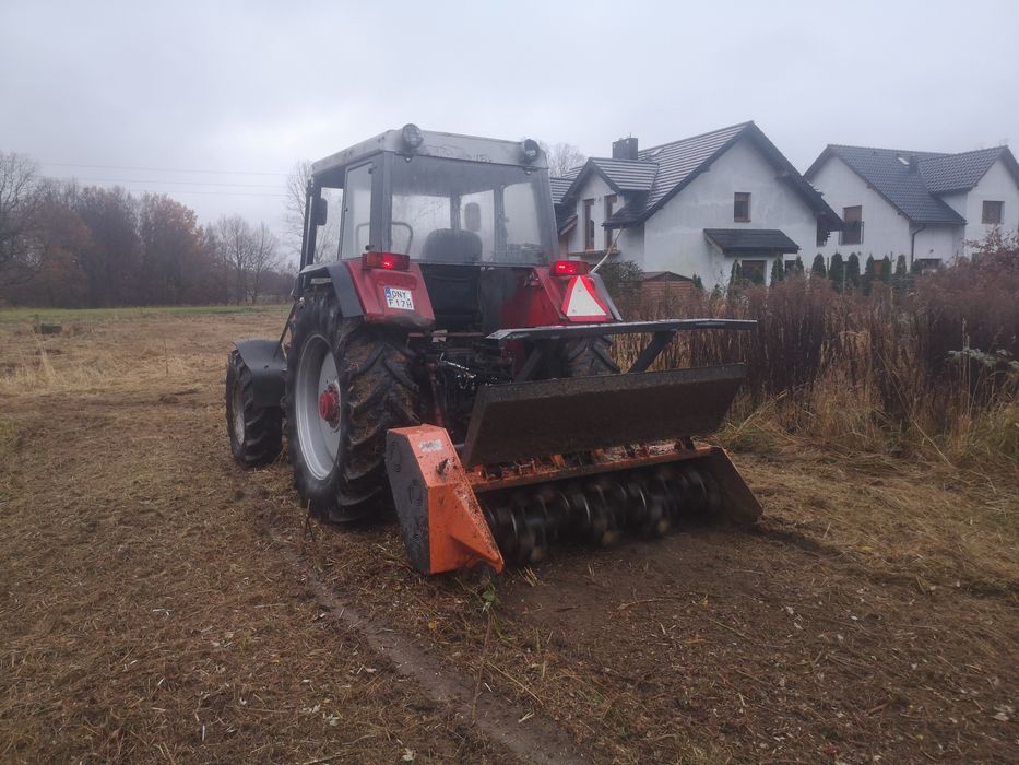 Mulczowanie mulczer koszenie nieuzytków orkan