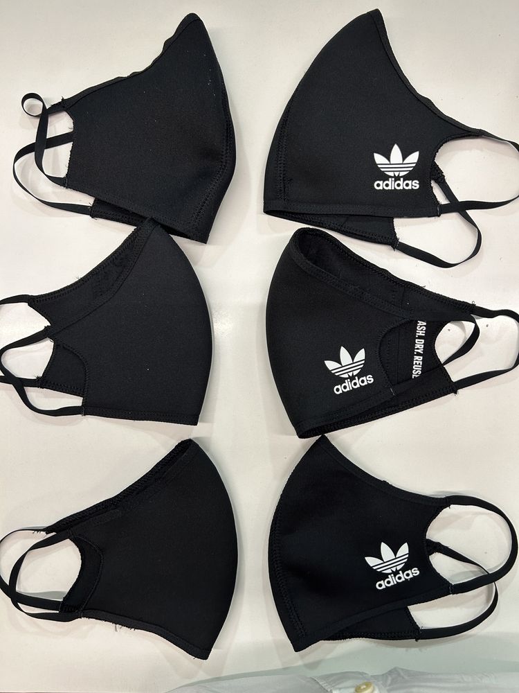 Máscaras adidas pretas