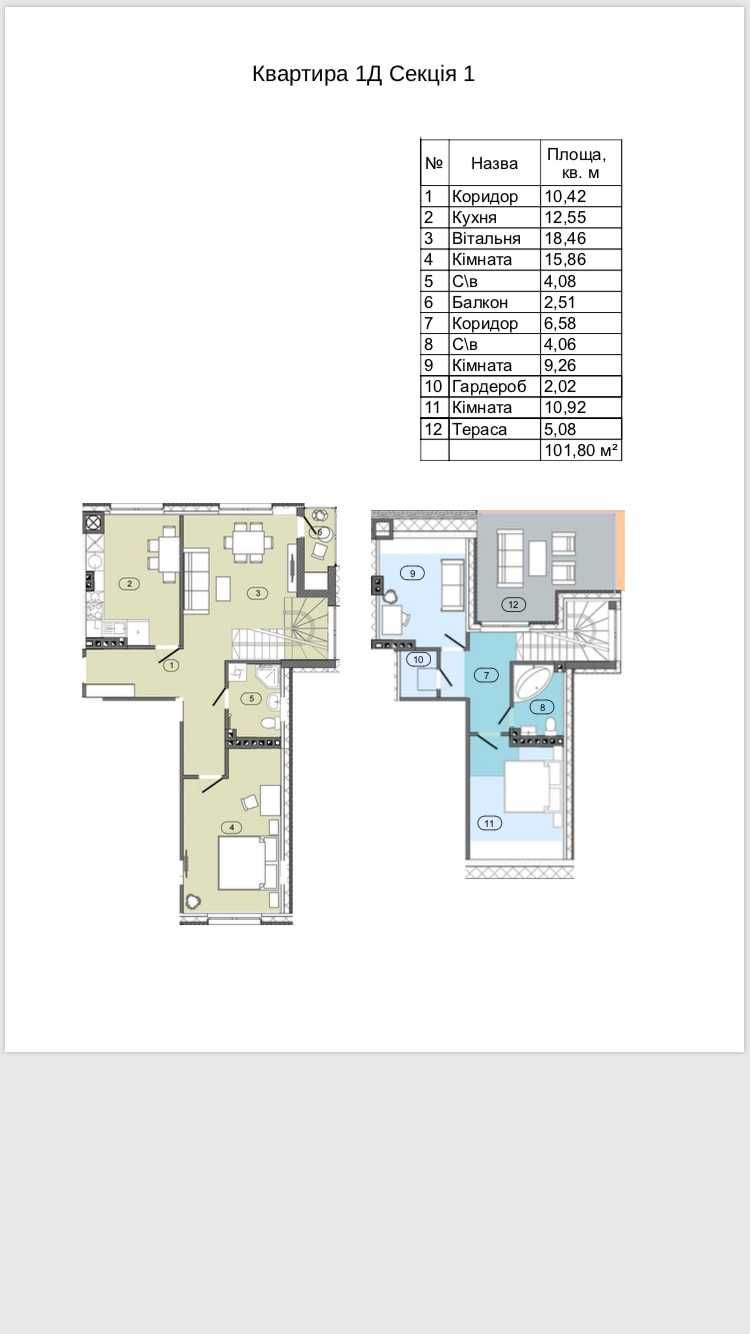 Продаж 3-кімнатної квартири в ЖК Redwood смт Брюховичі
вул. Ясна, 15