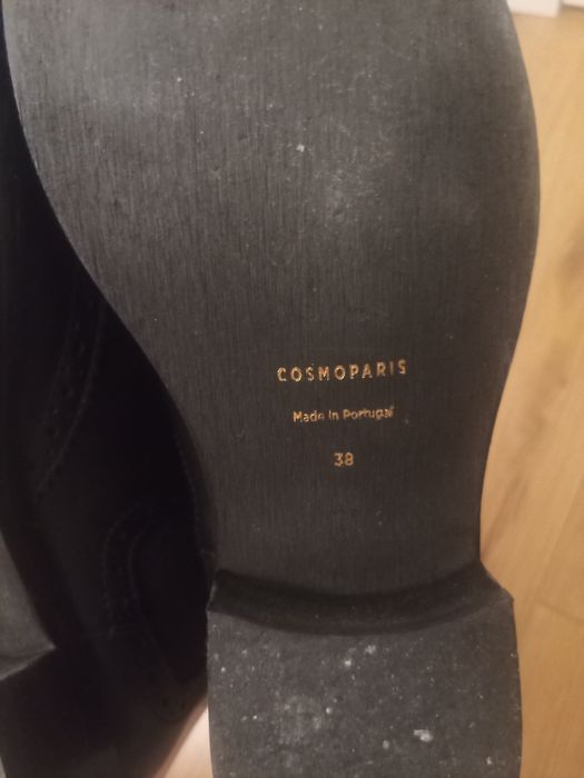 Botins Chelsea, Cosmoparis, Pele Genuína