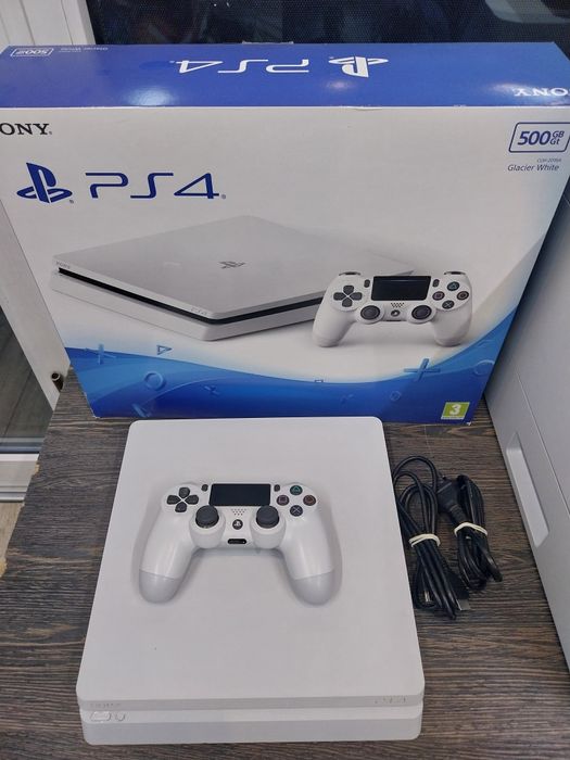 Konsola PS4 Slim Biała Playstation SKLEP
