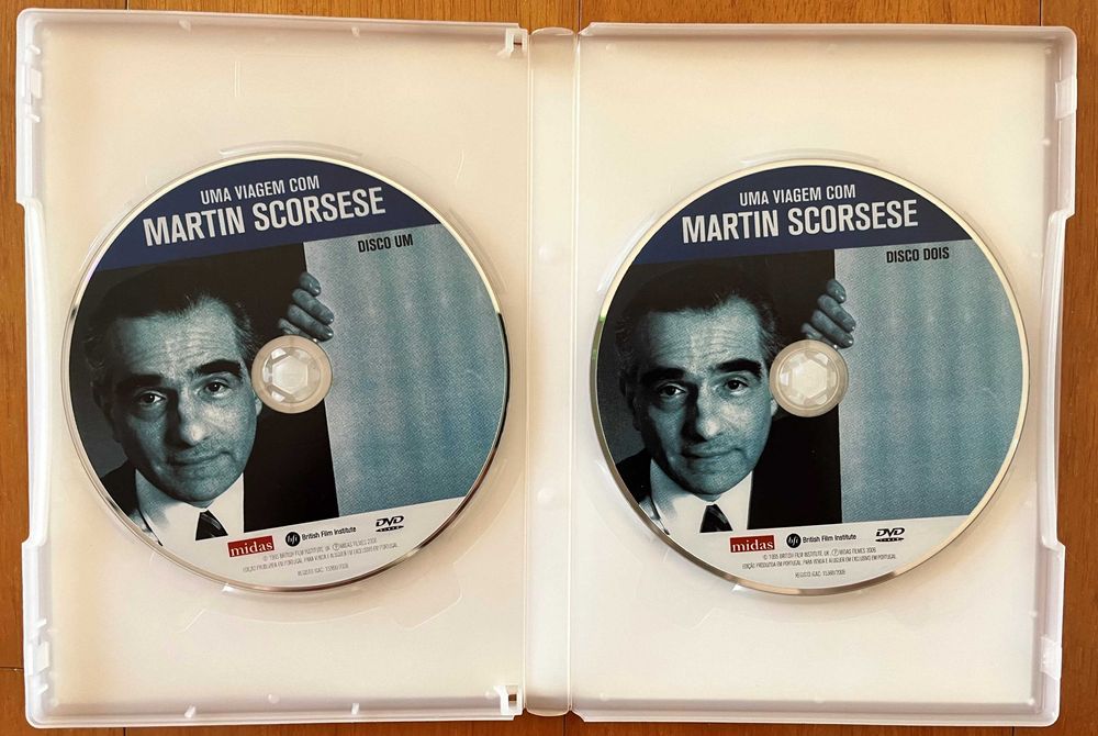 DVD "Viagem com Martin Scorsese pelo Cinema Americano"