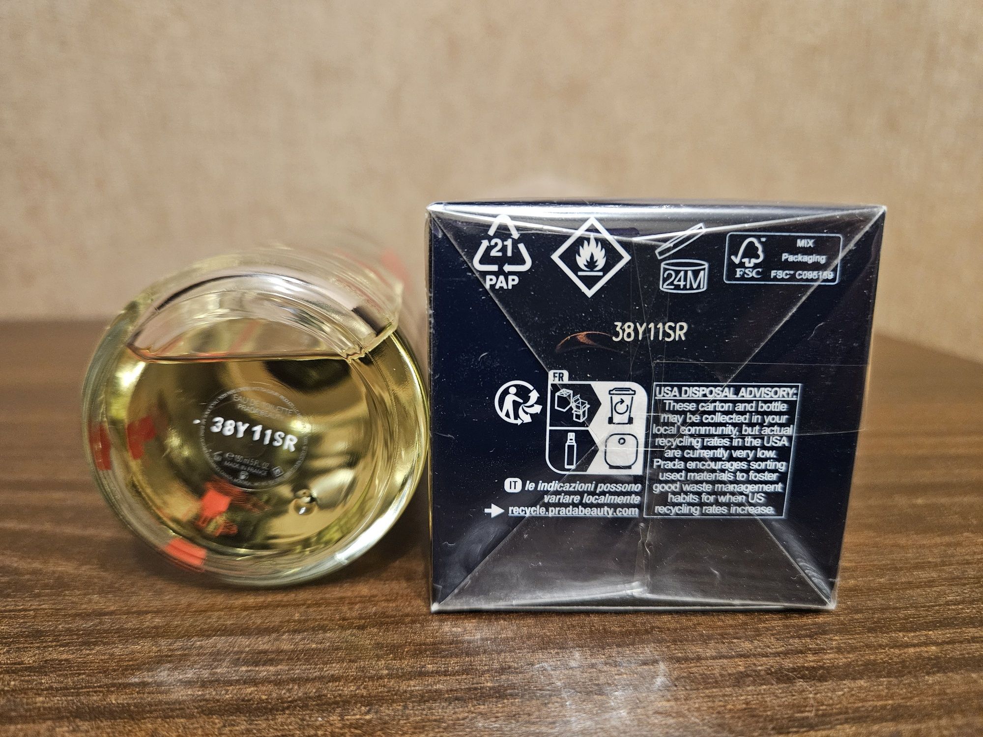 Prada luna rossa ocean edt refill