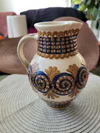 Dzbanek ceramiczny ręcznie malowany