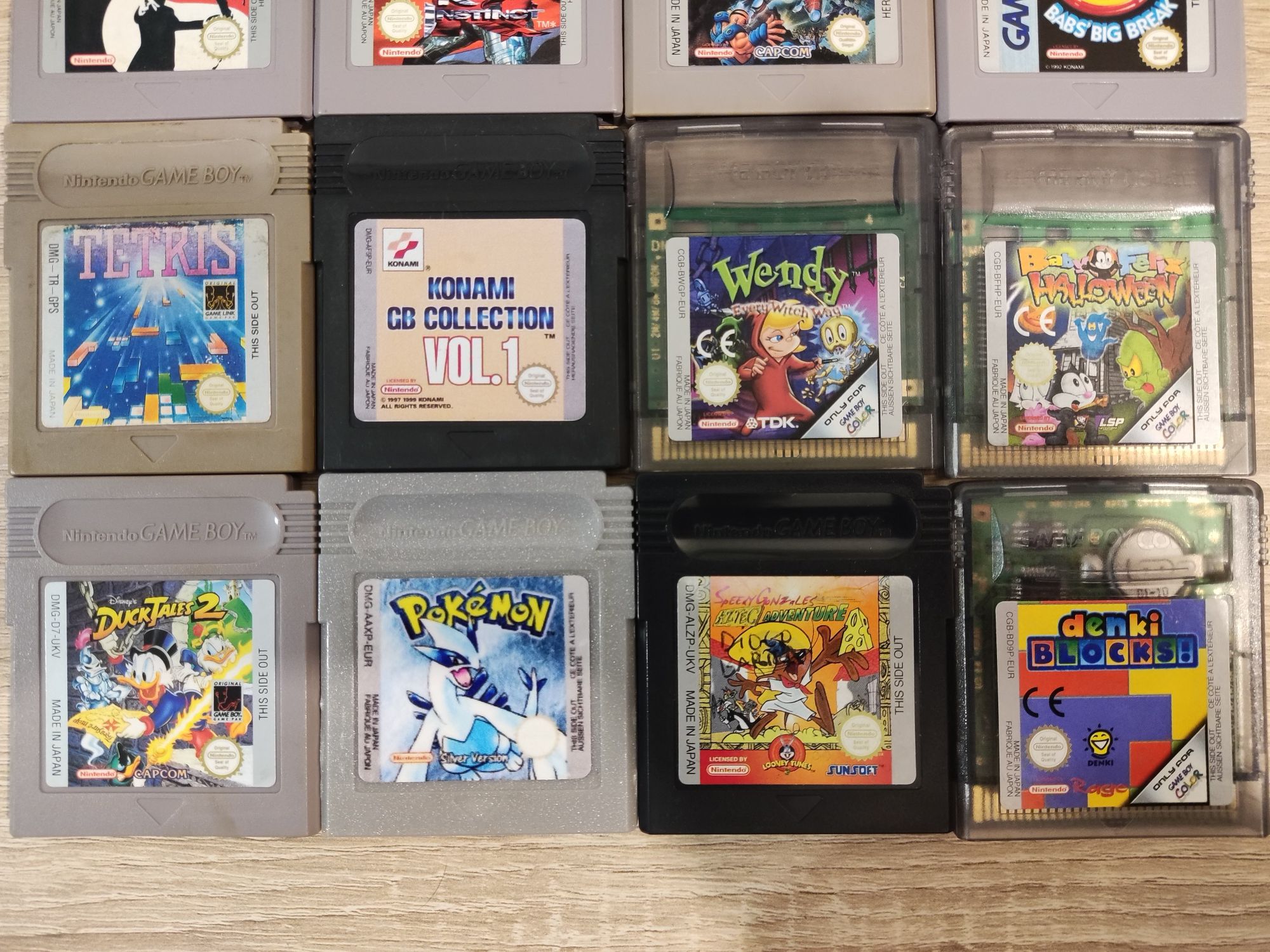 Jogos gameboy wario land 3, Nemesis,Félix,cool world game Boy