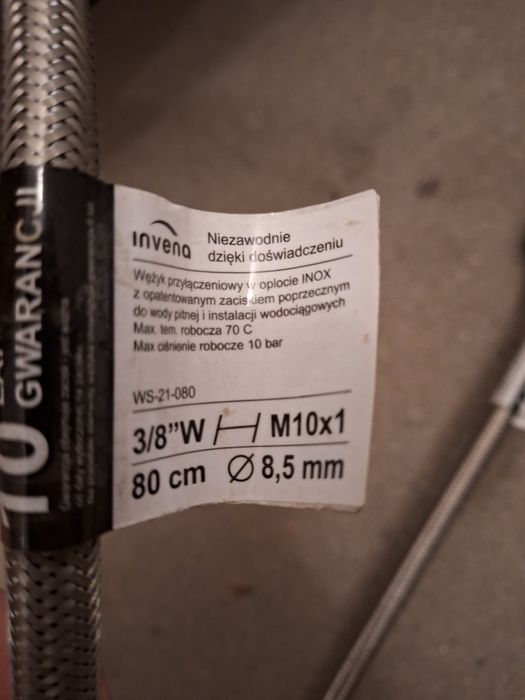 Bateria Deante Nemezja BEN 762M Piaskowy Mosiądz - uzywane