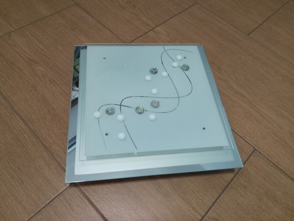 Lampa sufitowa  szklana