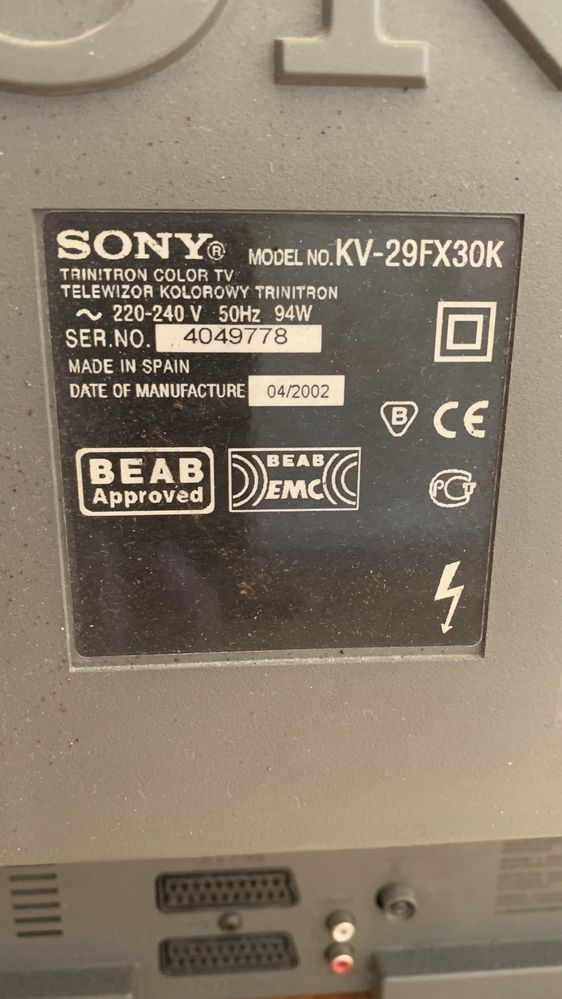 Sony Trinitron KV-29FX30K