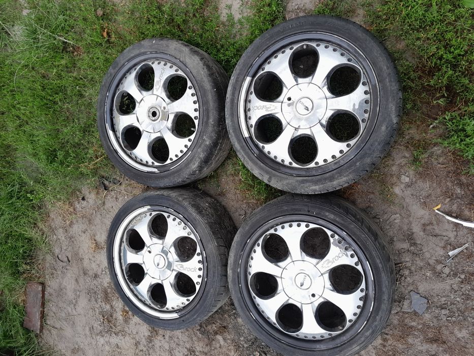 Felgi Aluminiowe Brock B18 18 cali 4x100 8j Renault Megane II Scenic