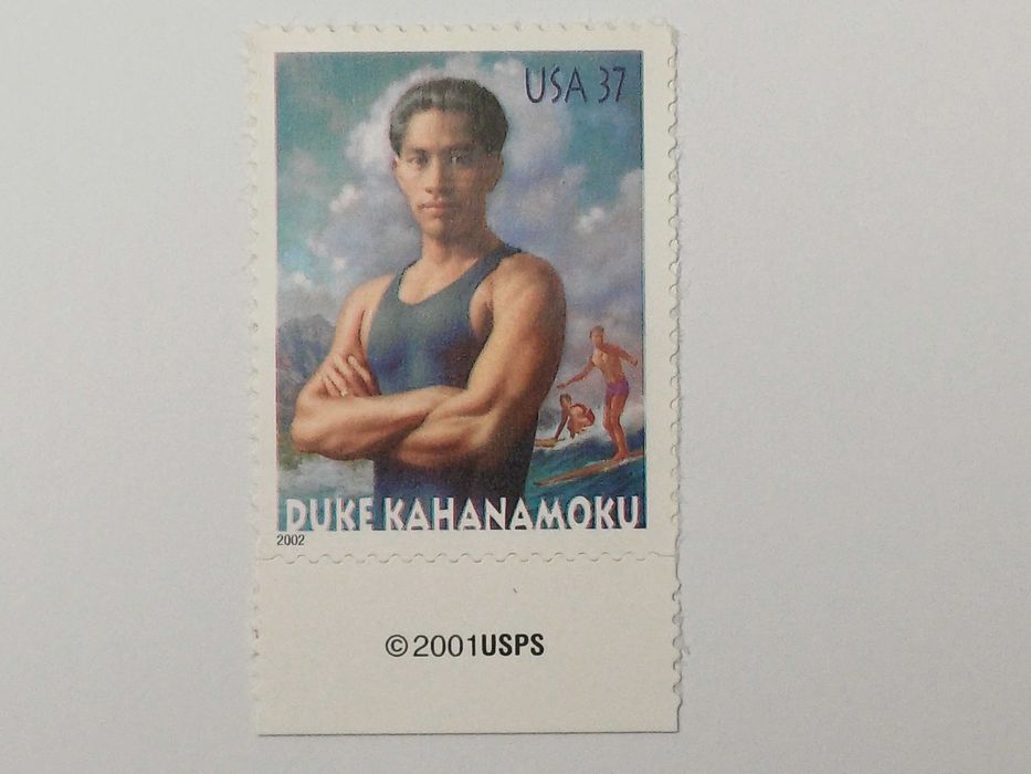 Filatelia - EUA - Duke Kahanamoku, 2002