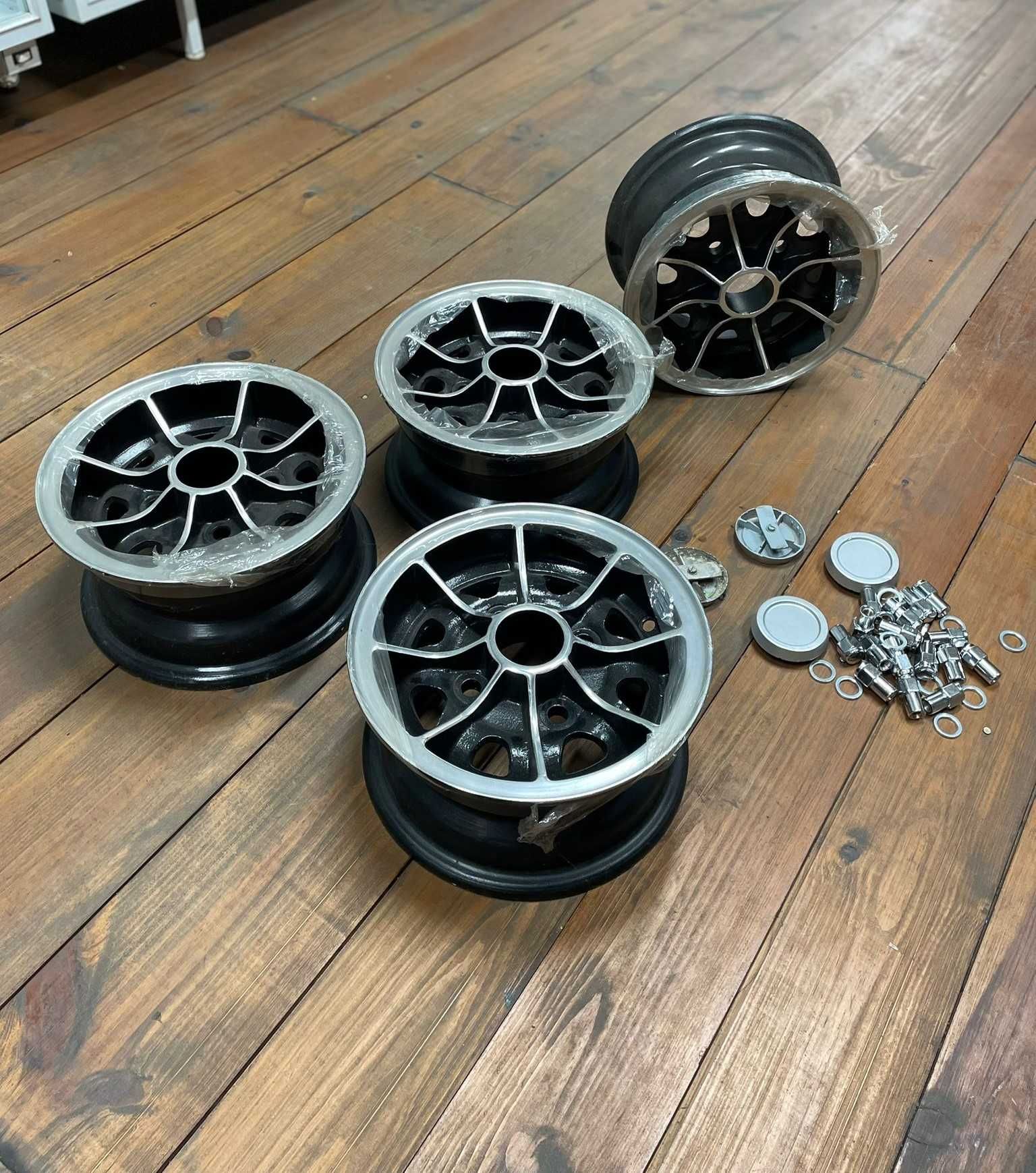 4 Jantes originais Dunlop 5x10 Mini clássico