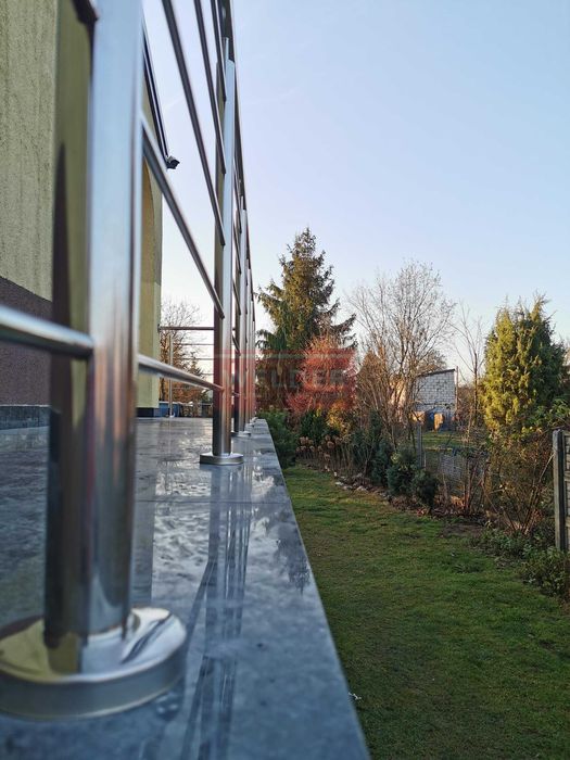 Balustrady barierka poręcz nierdzewne Szklane harfa francuska